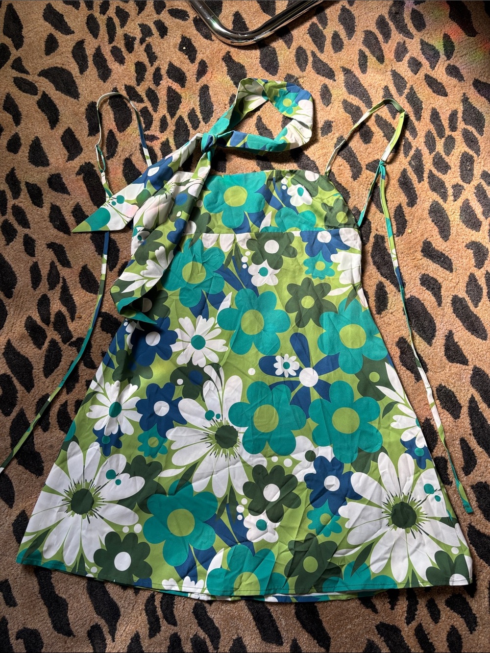 Floral mini dress